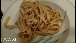 Holly Shows how to make homemade pasta