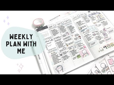 Plan With Me: Pastel Galaxy Theme | Hobonichi Cousin 2022 Weekly