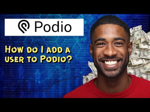 How do I add a user to Podio