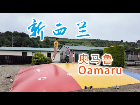 到达奥马鲁Oamaru，店铺关门，见不到人(新西兰 Harold Vlog 890)