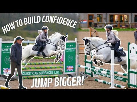 TRAINING FOR FIRST ODE | Show Jumping Practise with Confidence Coach