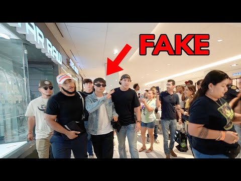 Fake Peso Pluma Prank *MALL SHUTDOWN*