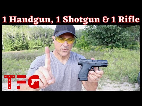 1 Handgun, 1 Shotgun & 1 Rifle (Episode 28) - TheFirearmGuy