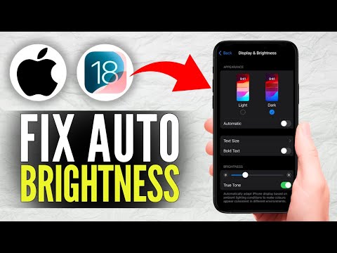 Fix Screen Dimming Issue on iPhone | Disable Auto-Brightness (iOS 18) 🌗