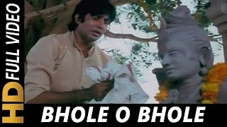 Bhole O Bhole Tu Rutha Dil Tuta | Kishore Kumar | Yaarana 1981 Songs | Amitabh Bachchan, Neetu Singh