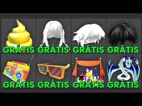 COMO GANHAR 10 ITEM GRÁTIS POR DIA NO ROBLOX! *NÃO É MENTIRA!*