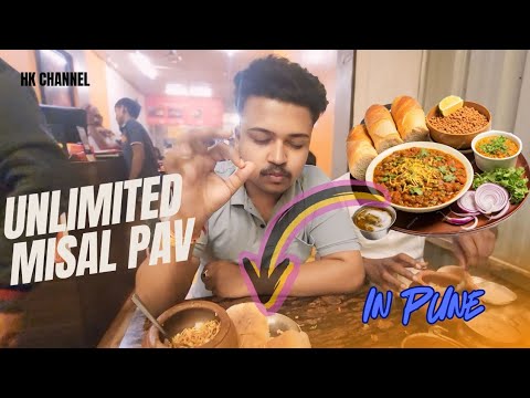 Unlimited and Tasty Misal Pav || Satvik Misal House || Maharashtrian Restaurant 