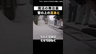 透明マントの足跡の作り方 「ハリーポッターとアズカバンの囚人」#shorts #映画 #映画紹介 #ハリーポッター #ハリポタ #雑学