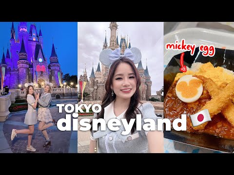 It was so quiet?! 😱 Tokyo Disneyland on a holiday | Japan Vlog 🇯🇵