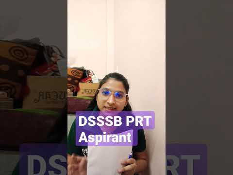 Dsssb PRT upcoming vacancy 2022 (Dsssb aspirant) #shorts #shortsvideo#dsssb #vacancy #youtube #viral