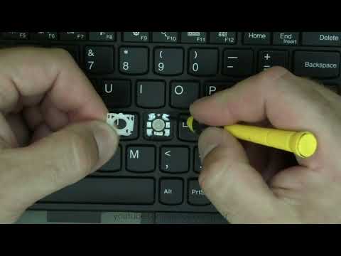 Lenovo ThinkPad Yoga 260 Laptop How to Key Cap Repair