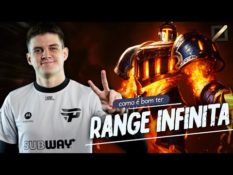 Jogar com campeões com RANGE INFINITA é BOM DEMAIS!