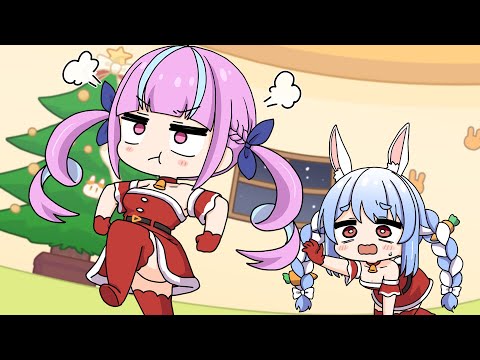 I’ve had enough! I’m leaving!【Hololive AnimatedClip/Eng sub】【Pekora/Aqua/Marine/Subaru/Polka】