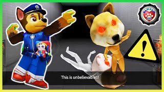 Paw Patrol Chase Pup Escape The Monster Zoo! #2 - 汪汪隊立大功逃離猛獸監獄 #2 - Roblox 機械方塊