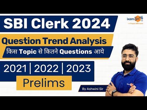 SBI Clerk 2024 | SBI Clerk Previous Year Question Trend | किस Topics से कितने Questions आये