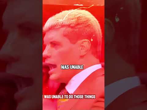 Tragic Truth of Cody Rhodes