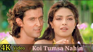 Koi Tumsa Nahin 4K Video Song | Krrish | Hrithik Roshan, Priyanka Chopra | Shreya Ghoshal💘HD