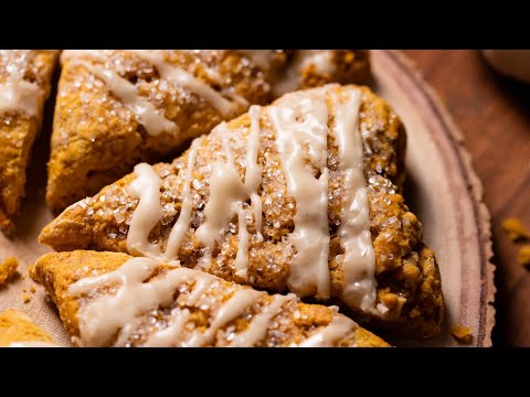 Pumpkin Maple Scones