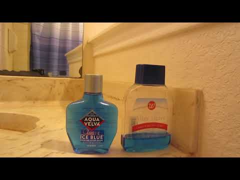 Aqua Velva  Walgreens After Shave review and comparison