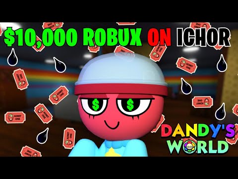 SPENDING $10,000 ROBUX ON ICHOR! | Dandy's World