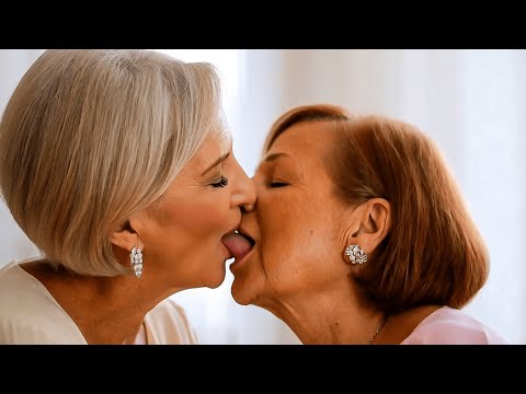 OLDER WOMEN OVER 50 in LOVE | Lesbian Love Video