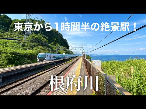 海の見える絶景駅「根府川駅」に行ってみた