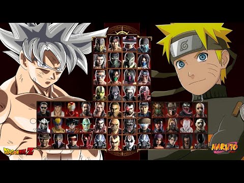 Mortal Kombat 9 - GOKU SSJ & NARUTO SHIPPUDEN MOD - Expert Tag Ladder - Gameplay @(1080p) 60ᶠᵖˢ ✔