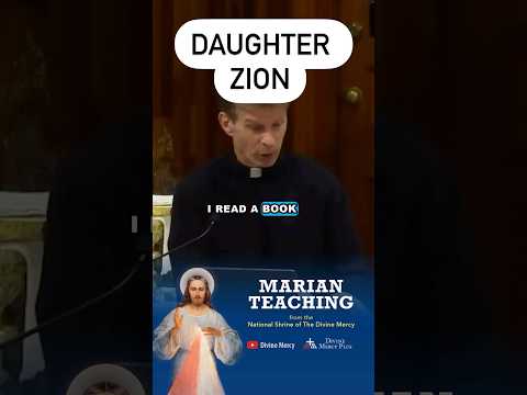 Why is Mary called Daughter Zion? #holymary #blessedmother #zion #catholic #christianity