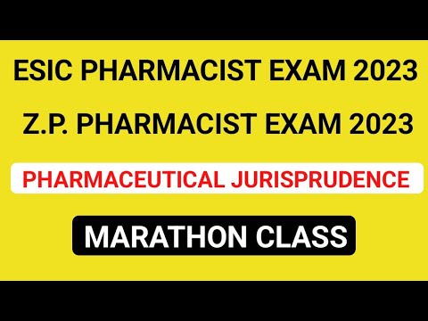 ESIC PHARMACIST EXAM PREPARATION | ZP PHARMACIST EXAM PREPARATION