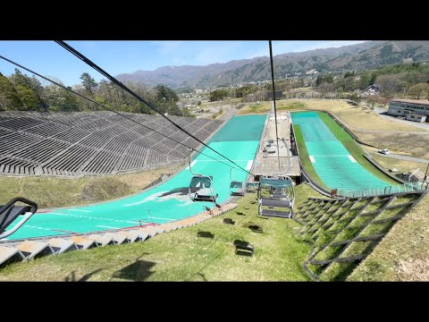 Ski Olympics stadium tour at Nagoya | winter olympics