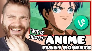 TRY NOT TO LAUGH!! | Anime Vines Compilation Edition! | ANIME REACTION!