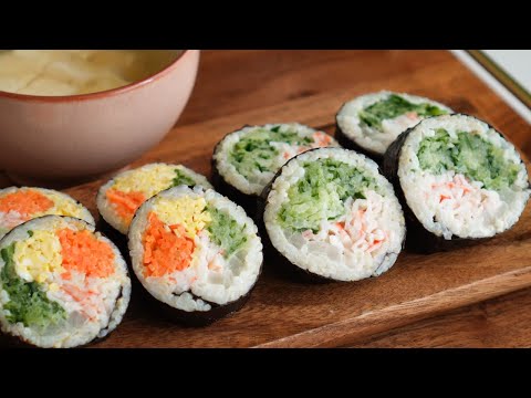 How to Make Korean Gimbap (Kimbap) | Easy Recipe Gimbap for Summer