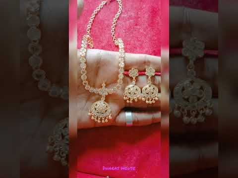 Impon addigai with earings designs||new designs||dharas house||#shorts