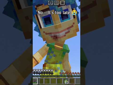 Joy in Minecraft Bedrock, but something isn't good... 😰 by @-_tiredy-_  #shorts #insideout