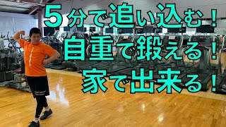 【初心者向け🔰】５分で出来る❗️青学サーキット~上半身編~