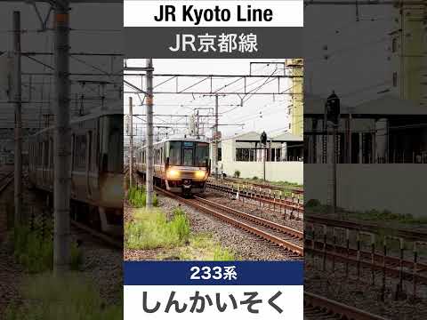 Japanese Trains for Kids - JR Kyoto Line (Special Rapid)