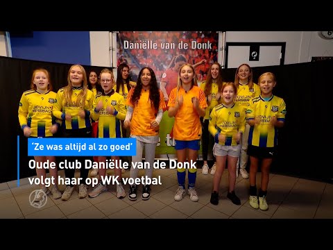 ⚽️ Oude club Van de Donk volgt haar op WK voetbal: "Ze was altijd al zo goed" | Hart van Nederland