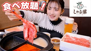 [Gluttony] All-you-can-eat shabu-shabu All-you-can-drink beer and all-you-can-eat!