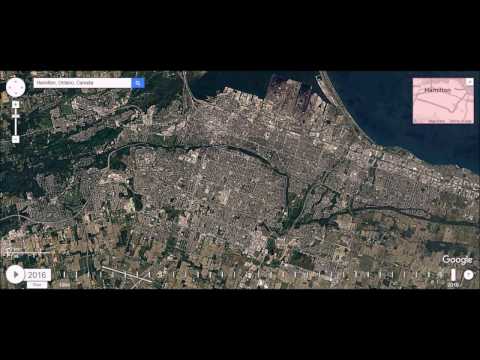 Hamilton, ON - Urban Sprawl Time Lapse