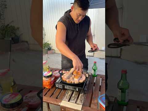 I built my own KBBQ table - KBBQ at home!