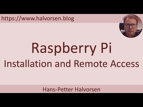 Raspberry Pi Installation and Remote Access