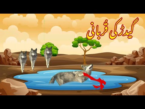 GEDAR KI QURBANI | گیدڑ کی قُربانی | |Urdu cartoon story |Urdu kahaniyaan | Moral Story