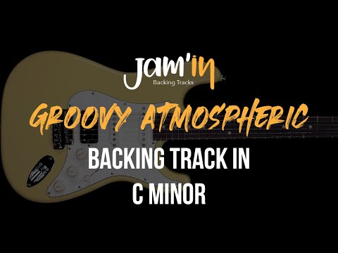 Groovy Atmospheric Guitar Backing Track in C Minor