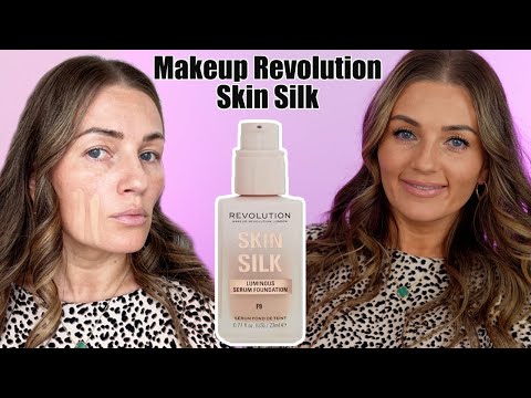 Makeup Revolution Skin Silk Foundation & Soft Satin Lipstick Review