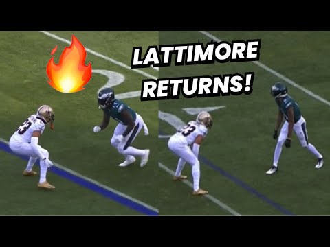 Marshon Lattimore Vs AJ Brown & Devonta Smith 🔥 (WR Vs CB) Saints Vs Eagles 2022 highlights