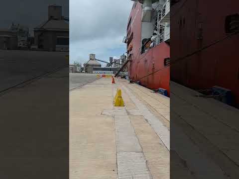 ALONGSIDE AT PORT OF TAKORADI GHANA | #shorts