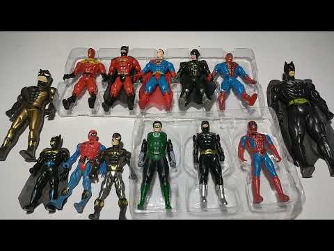 AVENGERS TOYS/Action Figure/Unboxing/Cheap Price/Ironman, Thor, Spiderman, Captain America vs/Toys