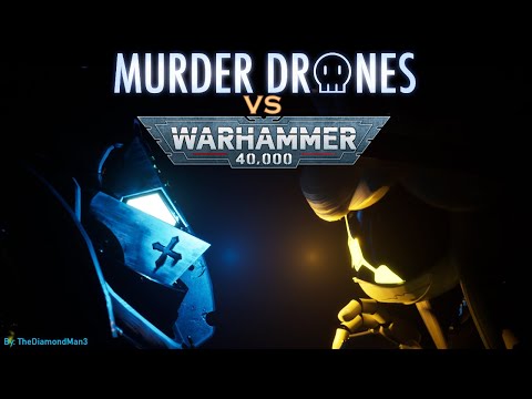 CYN vs Grey Knights | Murder Drones x Warhammer 40k Animation