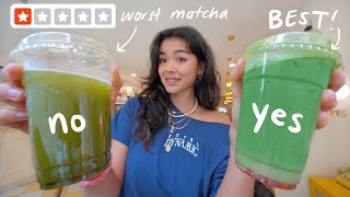 trying EVERY MATCHA in NEW YORK CITY 🍵 (part 2)