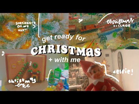 get ready for christmas with me // aesthetic christmas deco with me